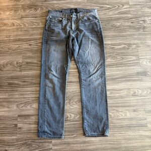 Lucky Brand Mens 121 Heritage Straight Jeans in Classic Gray